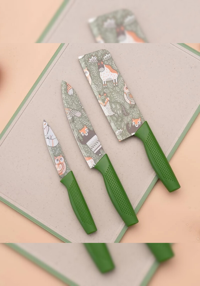 3 Pcs Stainless Steel Knife