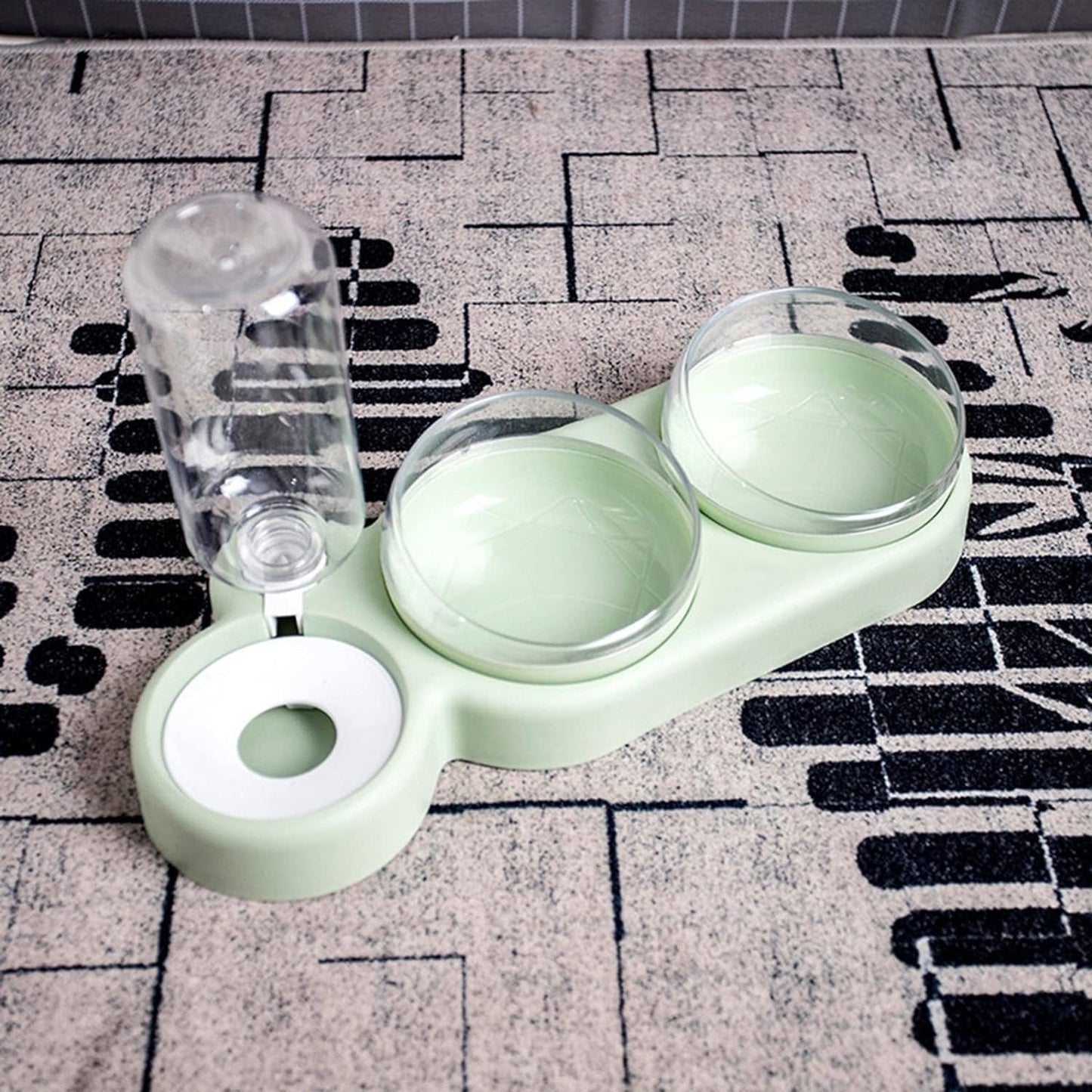 3 in 1 Pet Food & Water Dispenser Bowls