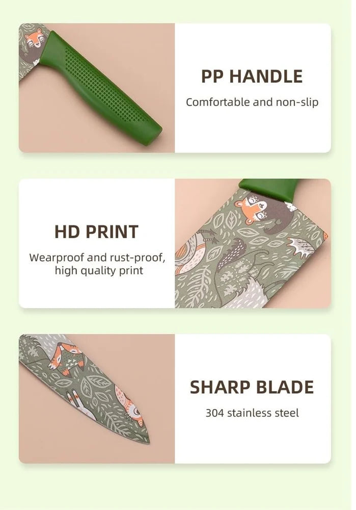 3 Pcs Stainless Steel Knife