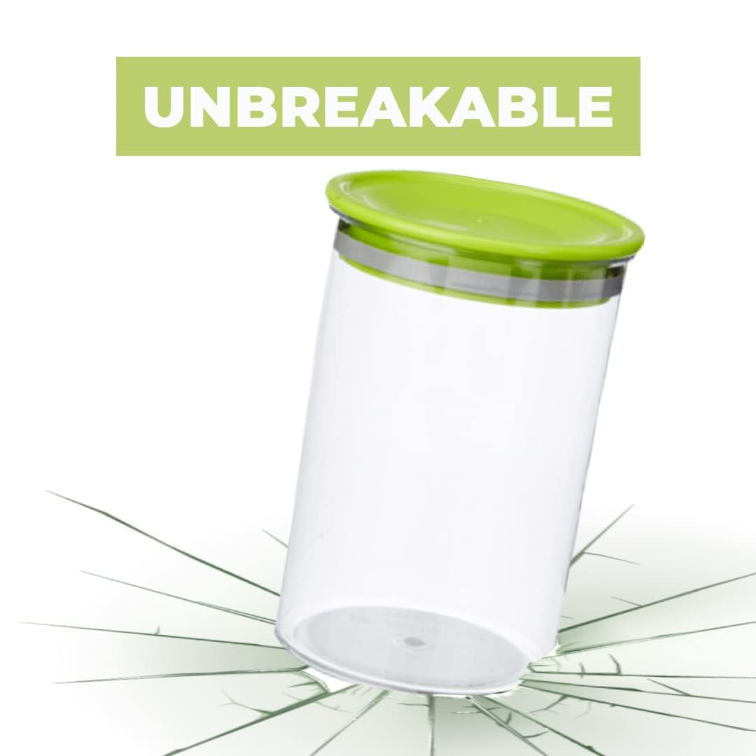 Round Plastic BPA Free Air-Tight Container Set