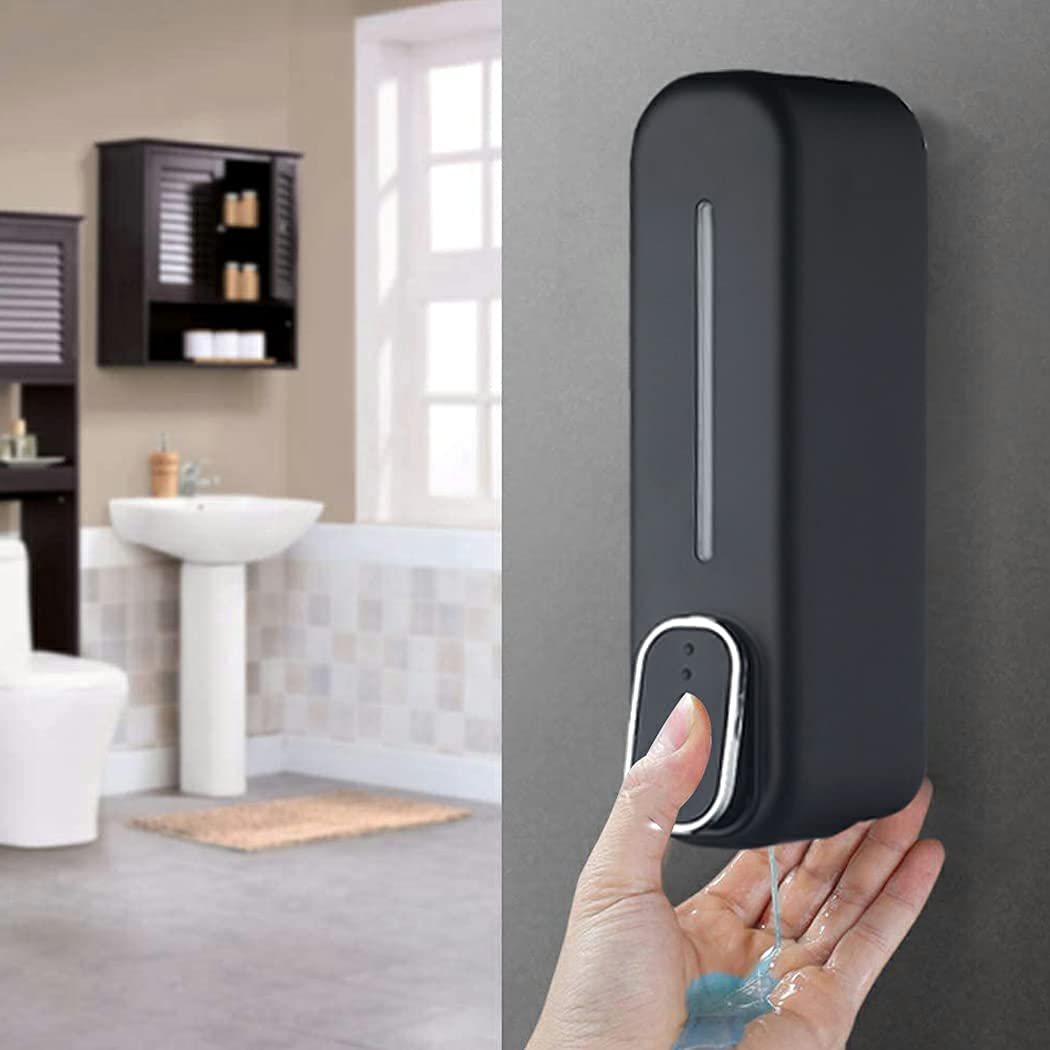Wall-Mounted Liquid Soap Dispenser 350ml (Pack of 2)