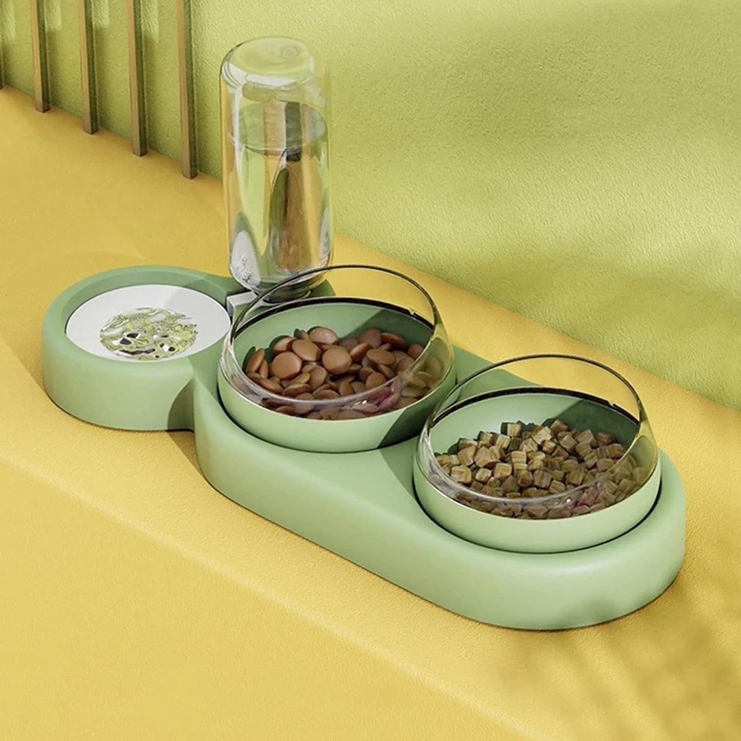 3 in 1 Pet Food & Water Dispenser Bowls