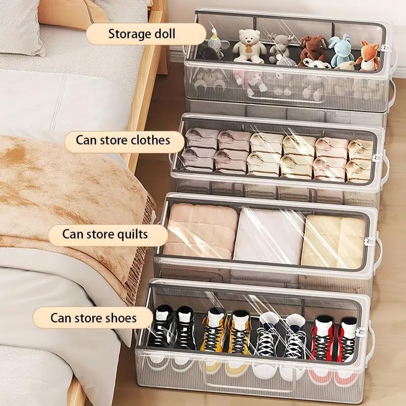 Transparent Shoe, Clothes Home Organizer