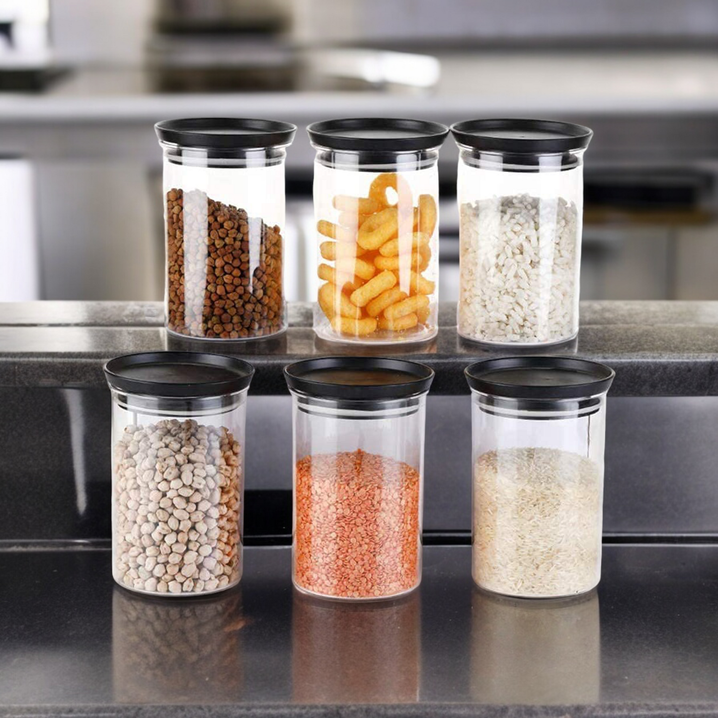 Round Plastic BPA Free Air-Tight Container Set