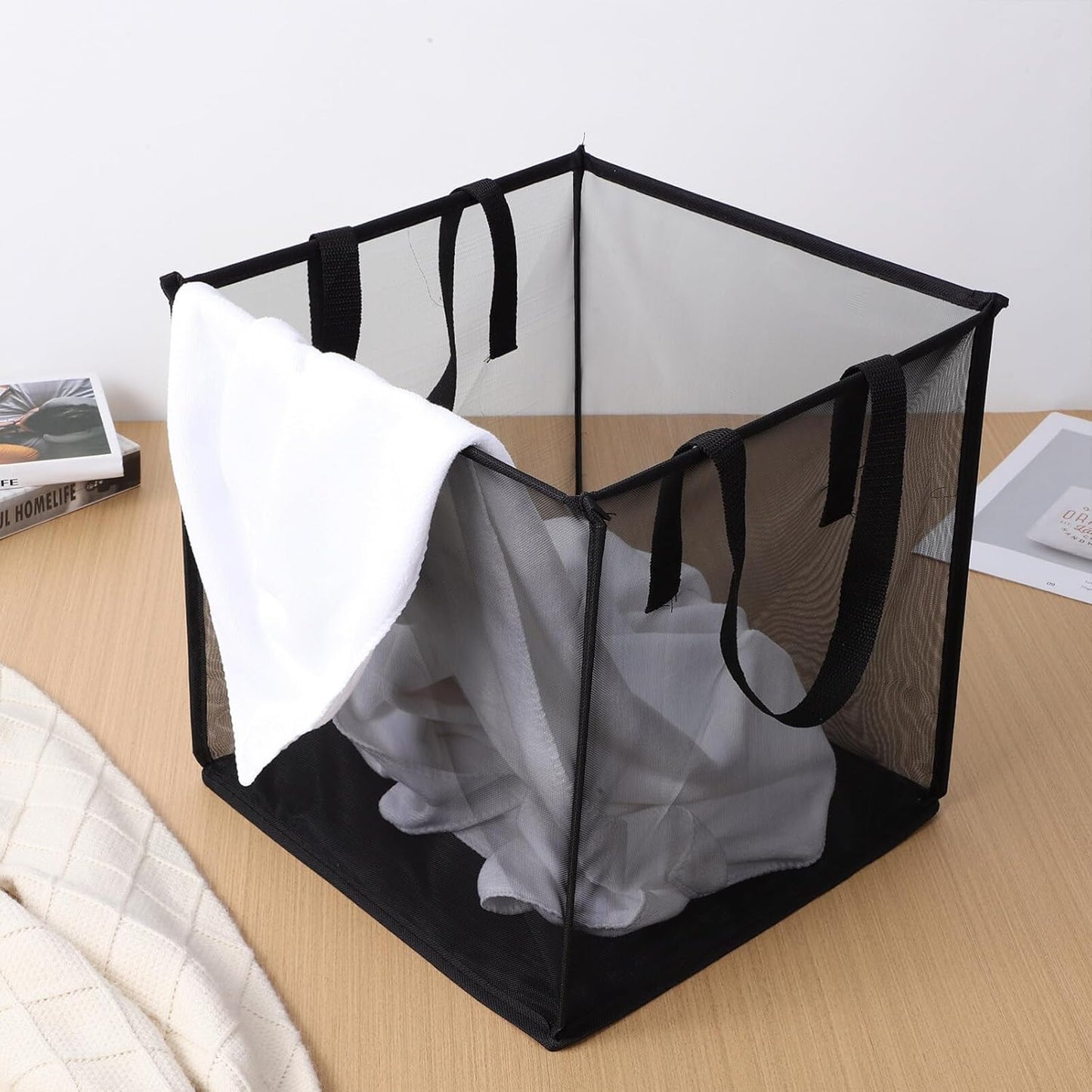 COLLAPSIBLE LAUNDRY BASKETS (85 litres)