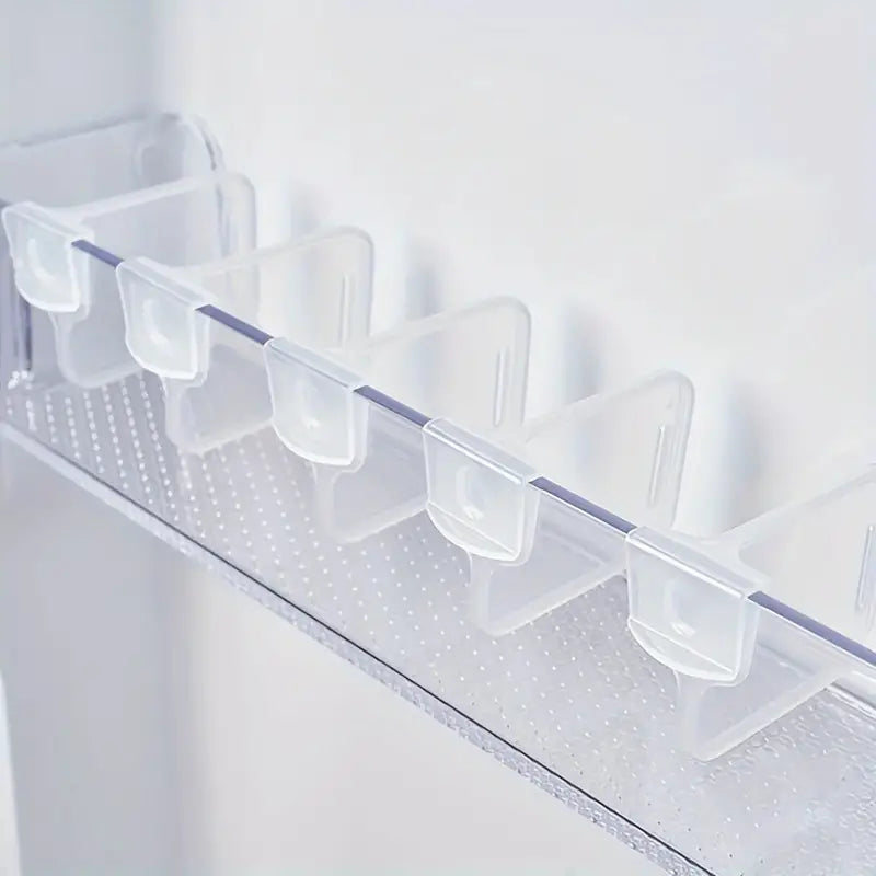 Plastic Refrigerator Dividers Organizer (Pack of 10)