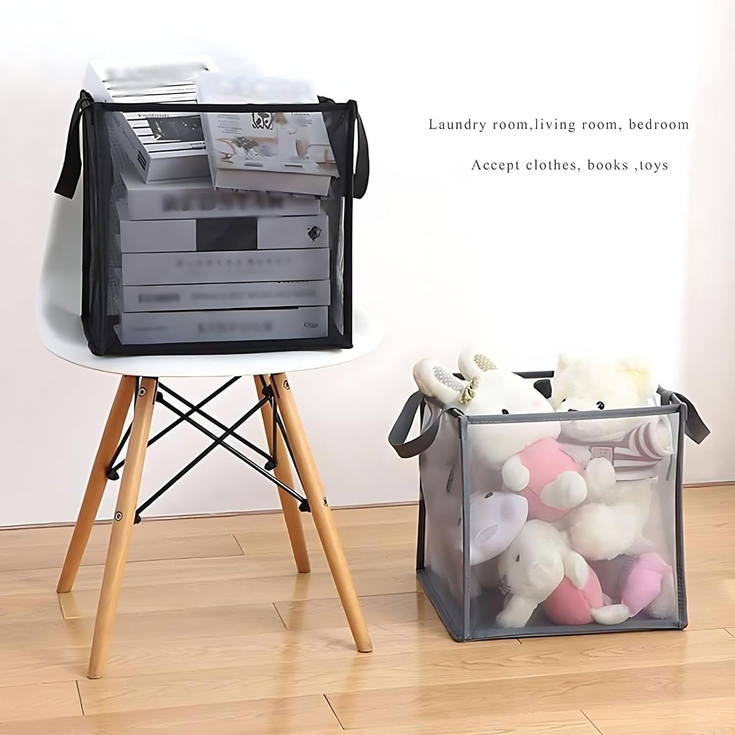 COLLAPSIBLE LAUNDRY BASKETS (85 litres)