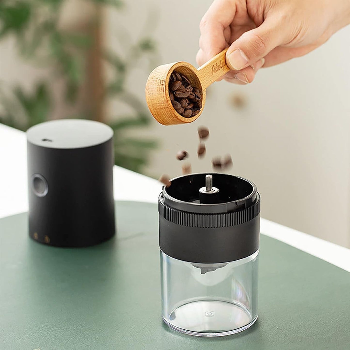 Portable Rechargeable Coffee Bean Grinder