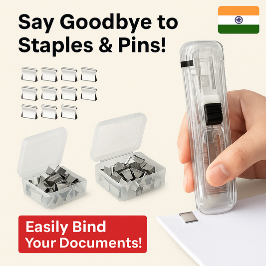 Handheld Paper Clam Clip Dispenser
