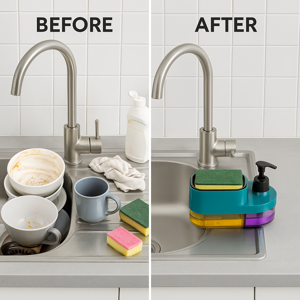 3-in-1 Kitchen Soap Dispenser