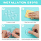 Round Silicone Door Knob Wall Protector