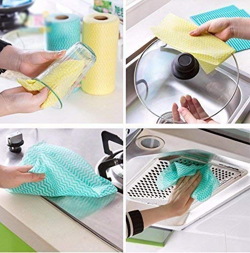 Disposable Reusable Kitchen Cleaning Towel