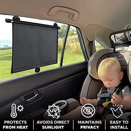 Automatic Car Retractable Window Sunshade