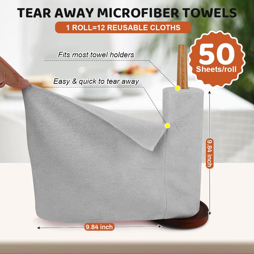 WipeWise™ Magic Cleaning Cloth Roll (25 Pcs)
