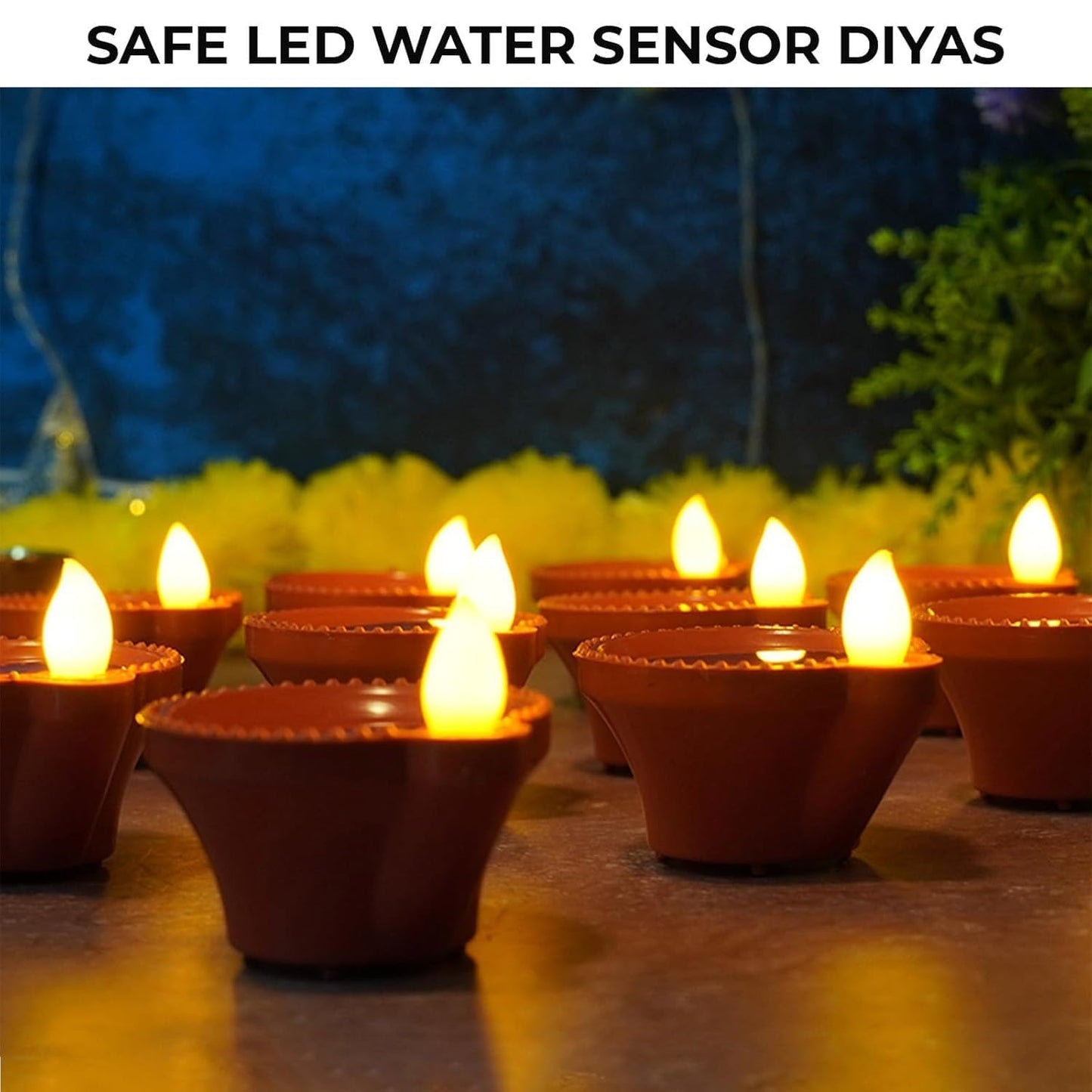 DivyaLite™ Smokeless LED Pooja Diyas