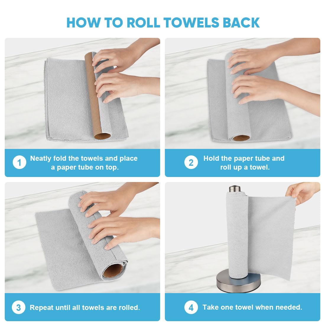 WipeWise™ Magic Cleaning Cloth Roll (25 Pcs)