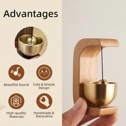 GBCharmo™ Attractive Wooden Door Bell