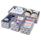 Foldable Clothing Storage Box Set of 6