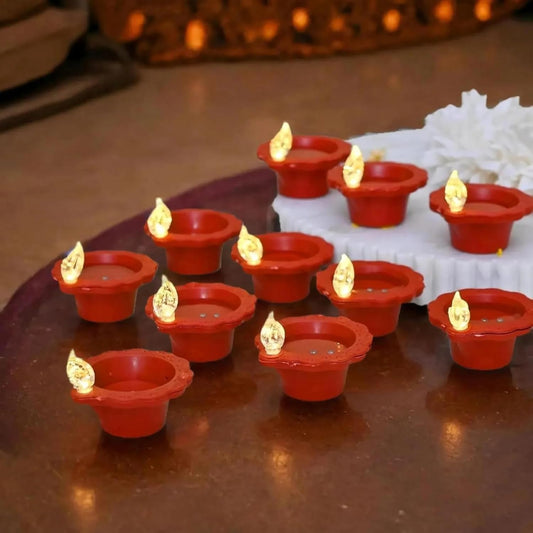 DivyaLite™ Smokeless LED Pooja Diyas