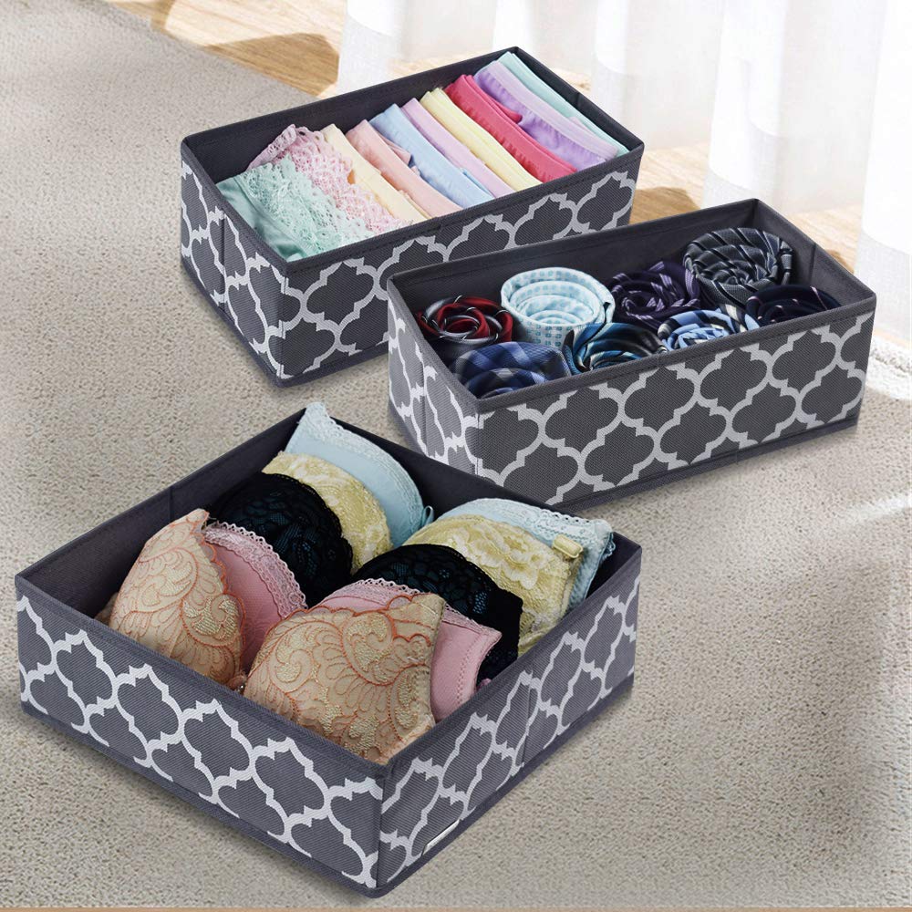 Foldable Clothing Storage Box Set of 6