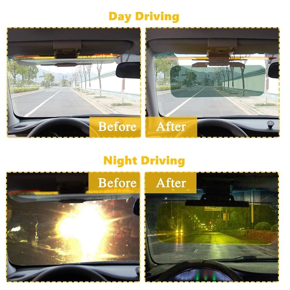 2 in 1 Car Day and Night Anti-Glare Visor