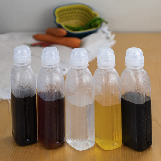 Condiment Squeeze Bottles Flip Top Cap (500ml)