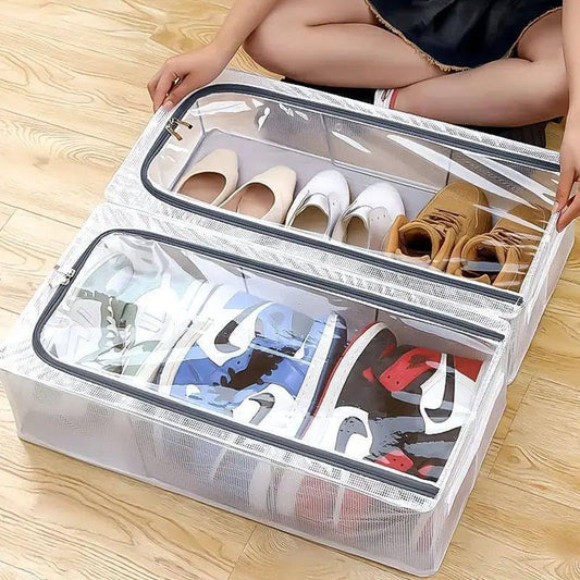 Transparent Shoe, Clothes Home Organizer