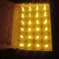 Flameless and Smokeless Decorative Crystal Candles (4 Pieces)