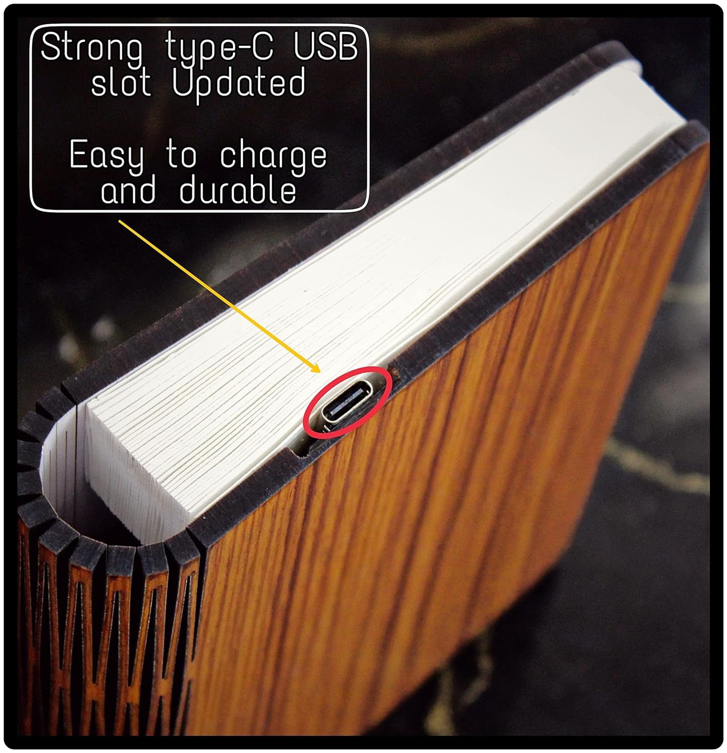 Rechargeable LED Book Night Lamp