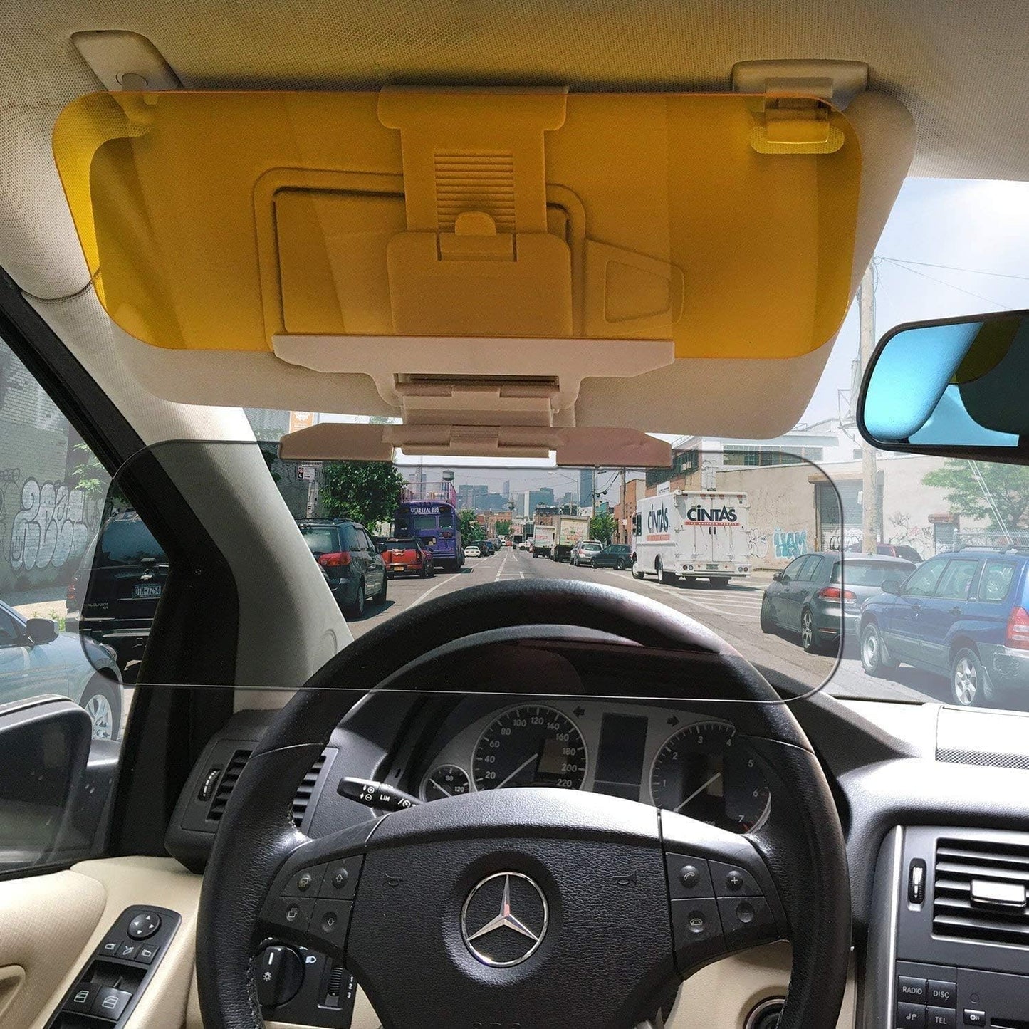 2 in 1 Car Day and Night Anti-Glare Visor