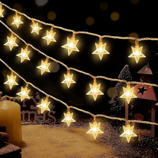 GlowAura™ Star Glow Fairy Lights (3 Meter)