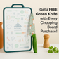Dual-Sided Stainless Steel Cutting Board (Free Printed Knife)